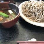 蕎麦切 左膳 - つけ地鶏