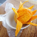 港伯冰品 - おまけの龍眼蜜芒果