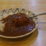 夏井屋 - 2014年9月下旬撮影05。ライスカレー。スパイシー。