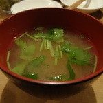 西尾さん - 2014.10：味噌汁