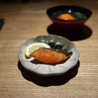 鮨と豆腐料理　あい田 本店 - 鮭の湯庵焼き