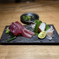 鮨と豆腐料理　あい田 本店 - カツオ、まだこ、白海老