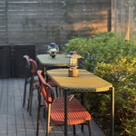 上野の森スモークダイニングGAGA - 涼しくなったら、上野公園を眺めながらまったり飲んだら楽しそう。