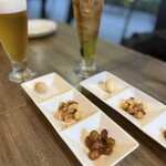 上野の森スモークダイニングGAGA - アミューズ3種