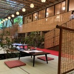 貴船喜らく - こちらは川下　緑がきれい