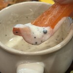 上野の森スモークダイニングGAGA - パプリカ×冷製トリュフソース