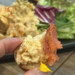 上野の森スモークダイニングGAGA - ラスト1つの明太子とあわせても美味しかった！