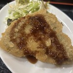 珉珉 - 勝手にソースがかかって出てくるアジフライ（衣ぺちゃぺちゃ）