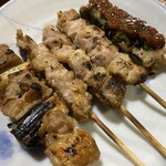 正起屋 - 鴨ねぎ串・せせり串・阿波尾鶏もも串・ささみ串