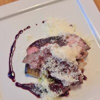 ビストロ ラ・プリュム - 国産豚肩肉炭火焼き