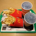 マクドナルド - ダブルチーズバーガーセット