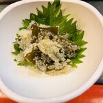 浜寿司 - サービスの子持ち昆布