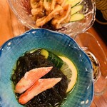 浜寿司 - もずく酢（蟹入り）