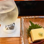 浜寿司 - この日は手作り玉子豆腐が