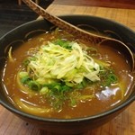 才谷家 - H.26.10.3.夜 白髪ねぎカレーうどん(辛口トロトロ) 880円