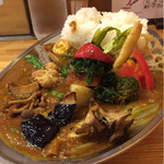 カレーの店 プーさん - 野菜チキン(レギュラー) ¥1,550