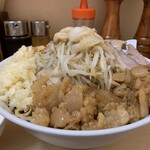 自家製ラーメン大者 - 「汁なし(ニンニクダブル、アブラダブル)」¥1030