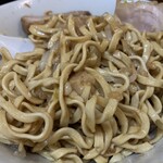 自家製ラーメン大者 - 「汁なし(ニンニクダブル、アブラダブル)」¥1030