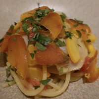 ARMONICO - 蛤と黄色ズッキーニのスパゲティーニ