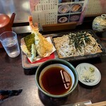 はつ花 - 天せいろ蕎麦