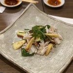 中国菜 奏 - イカと梅干の炒め