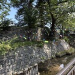 つぼみ - 近くの用水路　風鈴の音が風情