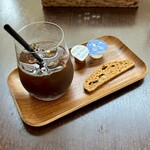 バルバルキッチンアメリ - 食後のアイスコーヒーS(¥300)