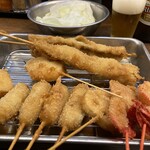 新世界おやじの串や - 