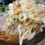 人形町らーめん いなせ - 辛いラーメン ねぎ