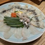 魚河岸酒場 FUKU浜金 - てっさ二種類食べ比べ盛り ¥2,170
