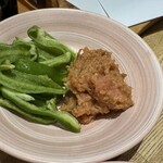 魚河岸酒場 FUKU浜金 - ピーマンのなにか