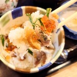 和食レストランとんでん - ミニ旨いわしちらし丼②