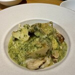 kitchen俊貴 - 鮑、松茸のリゾット