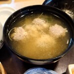和食レストランとんでん - 旨いわし汁