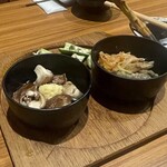 旨唐揚げと居酒メシ ミライザカ - おつまみ３種