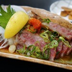 やすだ - タタキの火入れも絶品✨