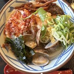 丸亀製麺 - 海鮮旨塩うどん