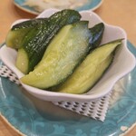 鮨覚 - きゅうり漬物