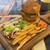 友安製作所カフェ - その他写真:サルサアボカドバーガー