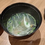 特選和牛大将軍 - お吸い物