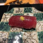 鮨よし - 辛子をのせて