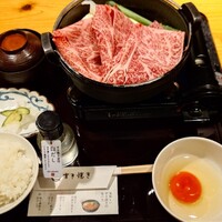 すき焼きと牛まぶし ももしき - 