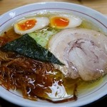 らーめん 勇 - 塩らーめん［銀座味］は塩ダレが強く主張