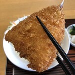 AS食堂 - サクフワのアジフライ