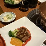 銀座瀬里奈 - コースのステーキ