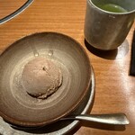 銀座瀬里奈 - コースのデザート　アイスクリーム