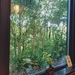 広丞庵　かのか - 囲炉裏端からの風景♪