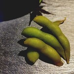 広丞庵　かのか - 枝豆の山椒醤油漬け♪ビールに合う