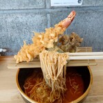 神の海老天ラーメン - 料理写真: