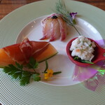 カフェ・バル yamashita - 料理写真:前菜盛り合わせ